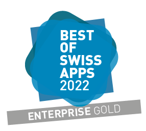 Best of Swiss Enterprise App-Award 2022