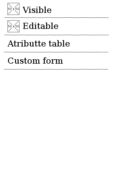 UX mockup for the first QML based app