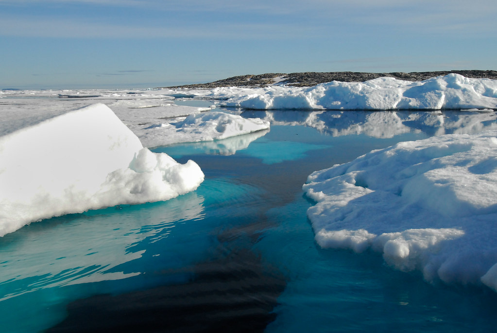 Sea ice in the Barents Sea